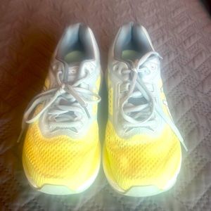 Woman’s ASICS running shoes, size 8.5